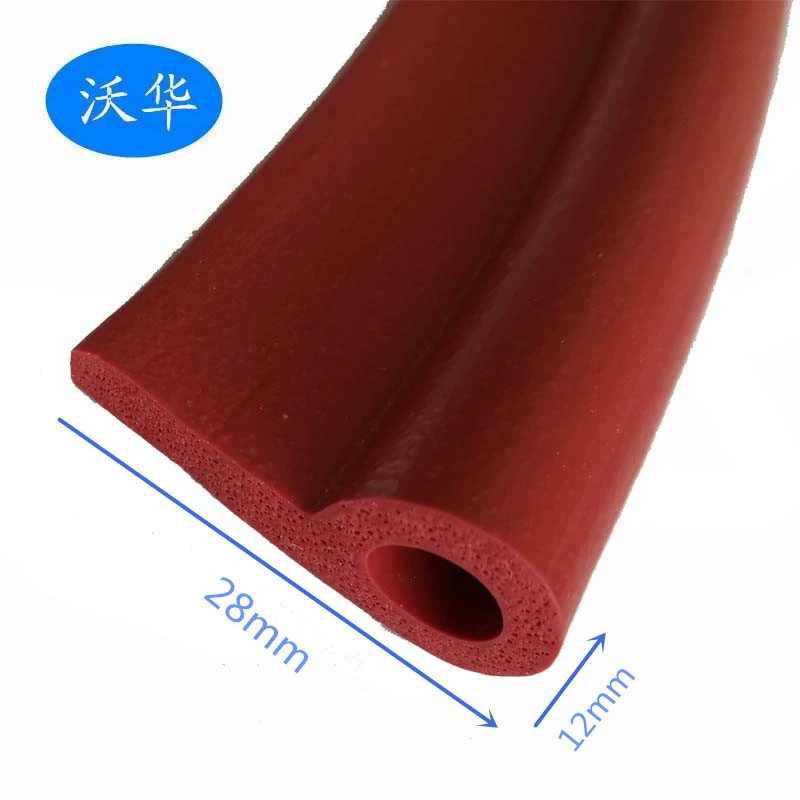 Силиконовая пена P-образная уплотнительная лента P-образная силиконовая уплотнительная лента для холодильной камеры Силиконовая пена для духовки Уплотнительная лента для пароварки