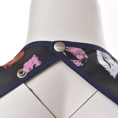 New adult bib, elderly eating pouch, washable and reusable spit cloth, adult rice receiving apron, bib