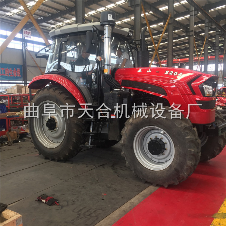 泰山1804国补精品优质拖拉机品牌TH底盘豪华空调驾驶室潍柴6缸