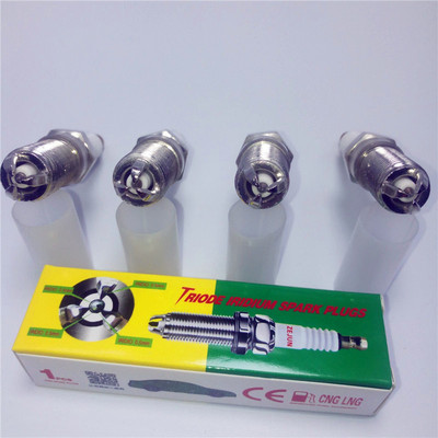 廠家直銷各種車型通用火花塞 三極銥金油氣兩用雙燃料火花塞