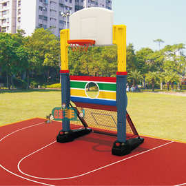 新款篮球架 足球架 儿童足球篮球架组合 排球架组合 组合球架