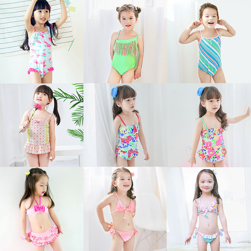 Children's cartoon swimwear for swimming