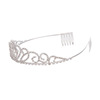 Accessory for bride, hairgrip, fashionable trend metal headband, new collection