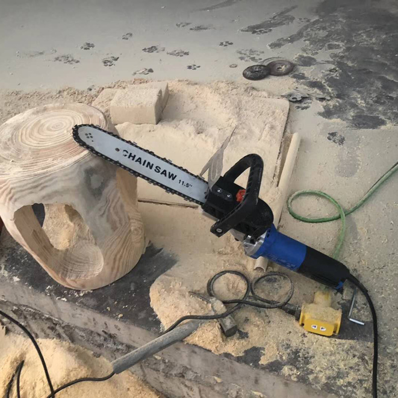 厂家直销家用多功能链条锯木工电动锯链条锯定制松紧可调电链锯