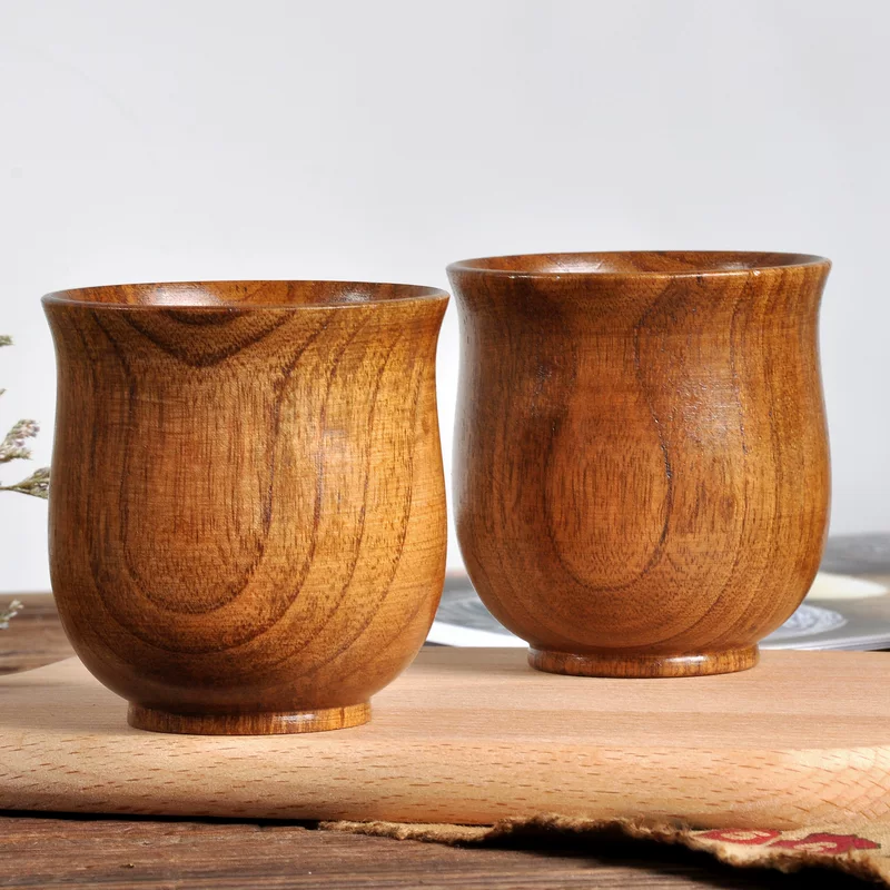 New product listing department stores natural simplicity big belly jujube wood cup three -color cup tea ceremony tea cup