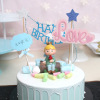 Valentine's Day Cake Decoration Fantasy Varting Pink LOVE Cake Respuent Party Celebration Dessert Decoration