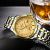 Waterproof quartz metal watch suitable for men and women, mechanical steel belt, wholesale, internet celebrity, simple and elegant design