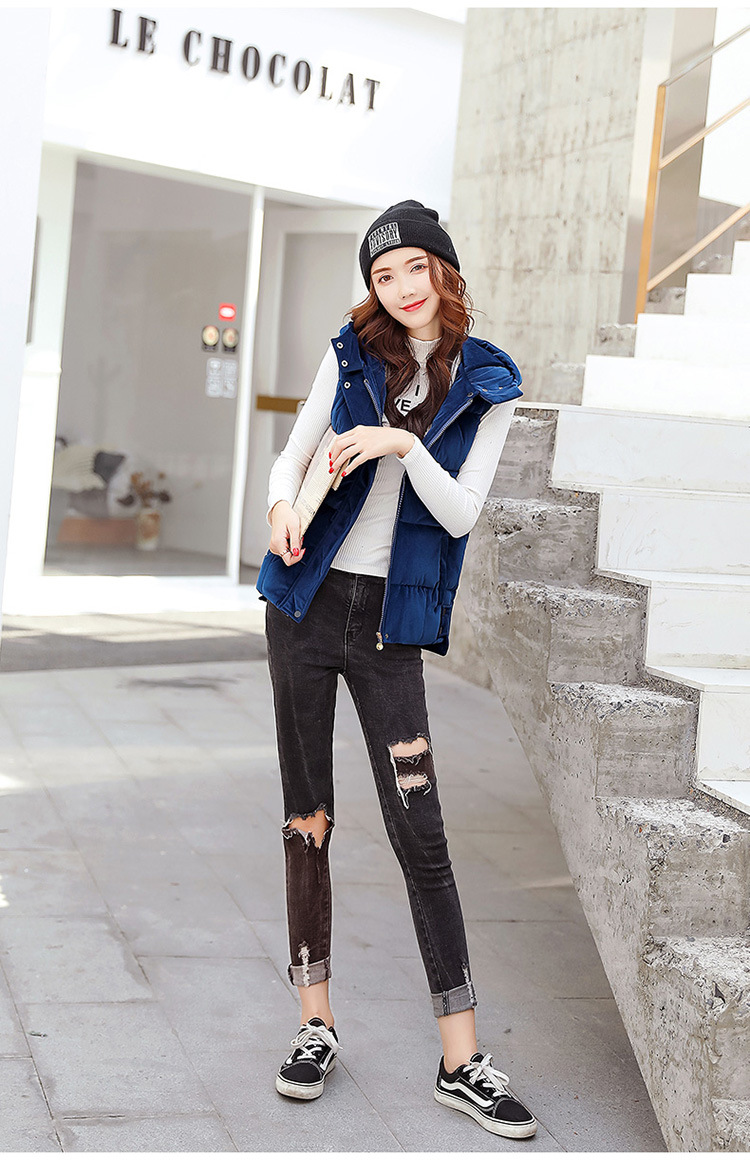 Gilet femme en Velours d or - Ref 3317509 Image 31