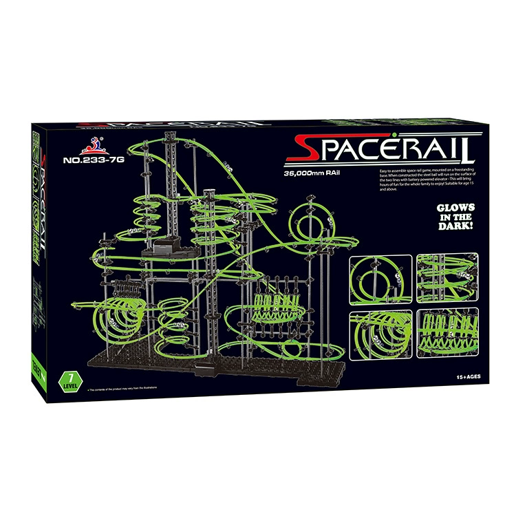 Spacerail, конструктор космоса с рельсами, игрушка, американские горки, DIY, наука и техника