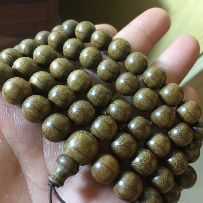 六道木108顆 老料五台山降龍木圓珠手串8 10mm念珠手鏈廠家批發