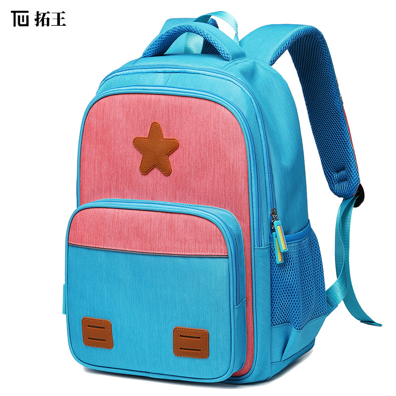 children Schoolgirl schoolbag 1-3-4-6 Grade Backpack 5-8-12 The age of Boy light Backpack