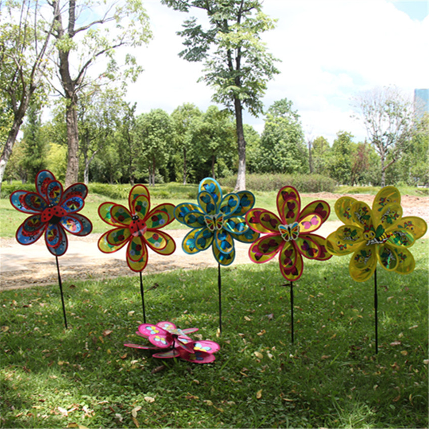 双层闪光印蝴蝶蜜蜂