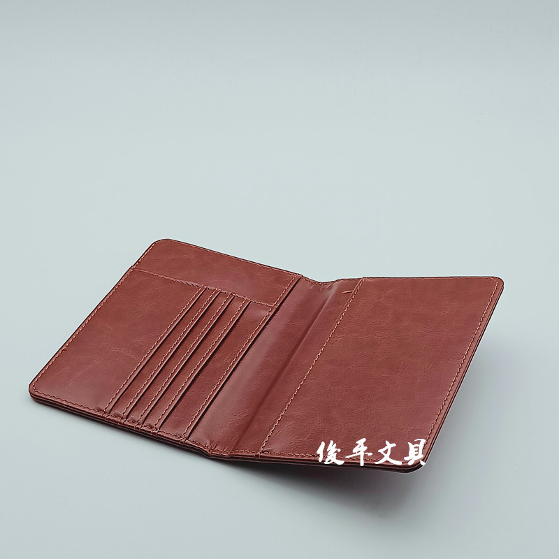 RFID passport cover PU travel passport card holder multifunctional and practical foldable document holder passport