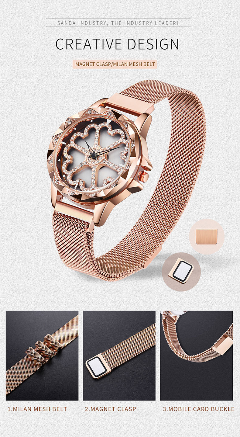 Montre femme SANDA - Ref 3389500 Image 44