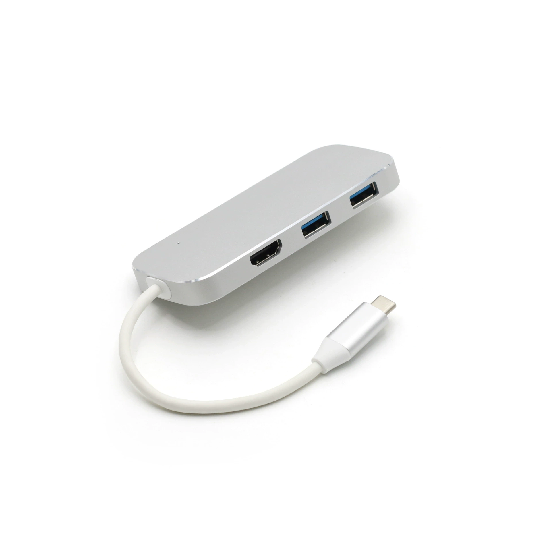Type-C HUB с HDMI и кардридером — док-станция-расширитель для Apple MacBook Pro