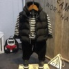 Beth's children's clothes 2018 winter New products Boy Thick cotton Vest 81722 Sweater A13337 trousers A12369