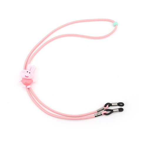 The third generation children's amblyopia myopia elastic glasses rope cartoon cute pattern glasses rope elastic glasses chain