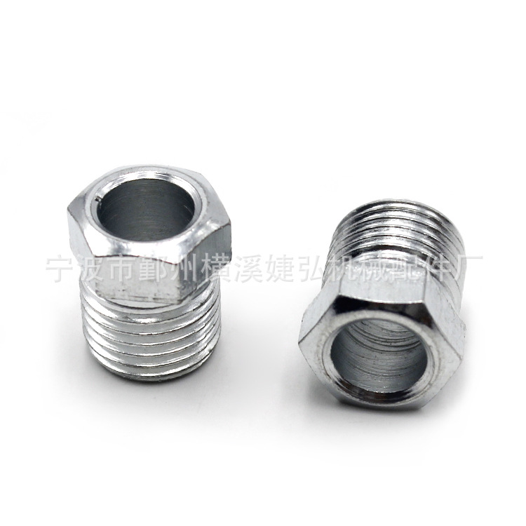 宁波厂家外六角空心中空连接螺母螺丝 小五金件加工非标异形螺母