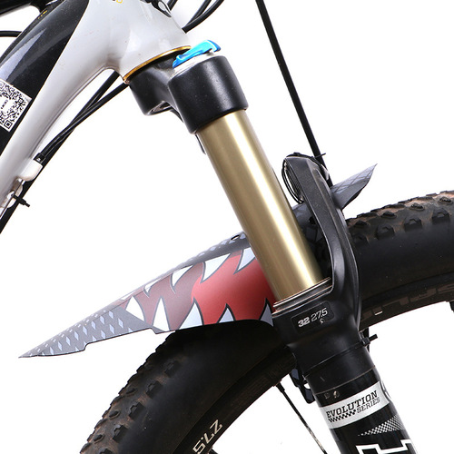 Bicycle fender portable ultra-thin front fork simple rain shield mountain bike fender
