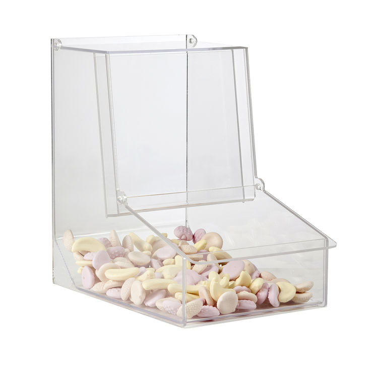 供应透明有机玻璃糖果盒 亚克力糖果展示柜 亚克力食品盒定制