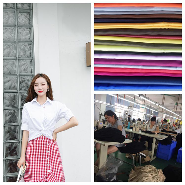 東莞實力女裝加工專業生産時尚梭織女裝女式襯衫包工包料來圖來樣