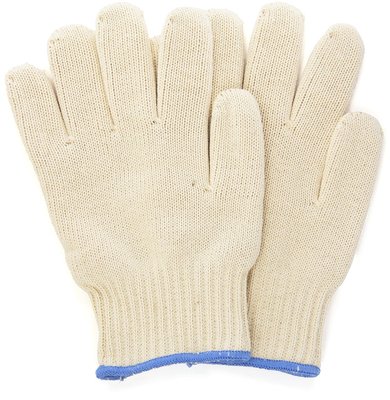 厂家销售外贸烤箱隔热手套，双层棉耐高温手套，针织防护手套批发