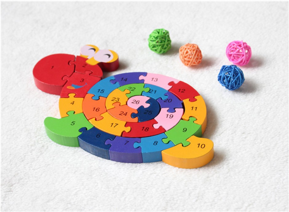 Wooden Snail Puzzle