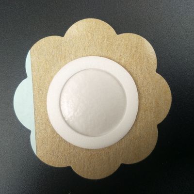 德仁泰7cm直径空白贴油胶肤色水刺布异形防水贴膏药布三伏贴|ru