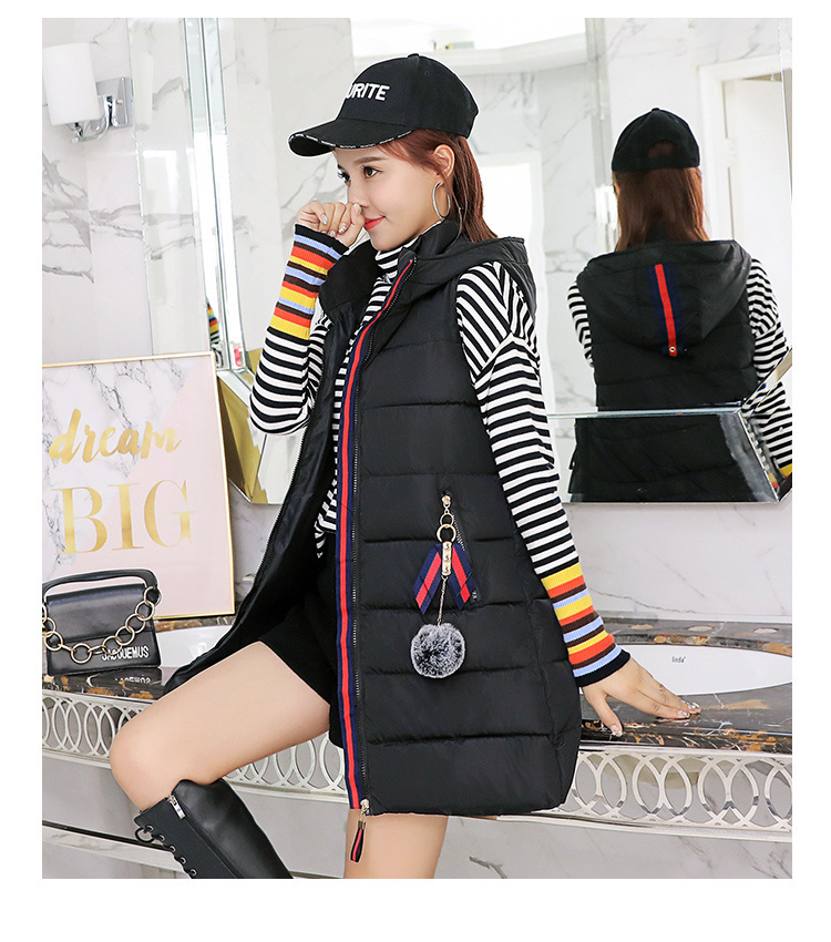 Gilet femme en Mélange de coton - Ref 3316385 Image 15