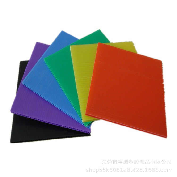 聚丙烯中空板 塑料隔板 加工手指位修圆角 塑料钙塑板 圆形中空板