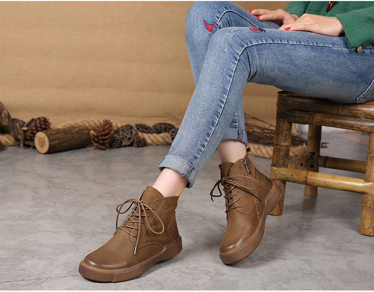 Bottes femme RUOLAN en En cuir - Ref 3354898 Image 23