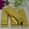 Manufactor bullion gold U disk customized 8G/16G Upscale gift USB BRIC customized LOGO