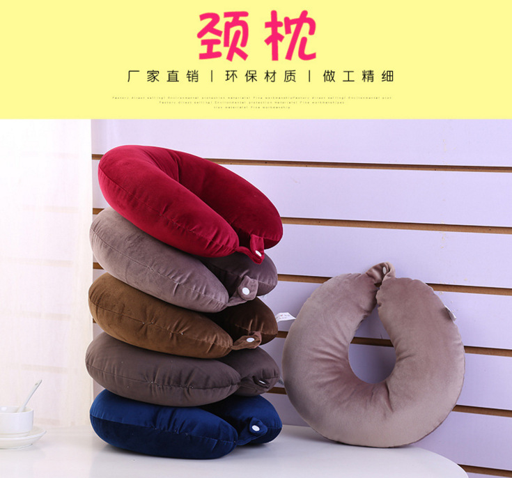 Fábrica al por mayor en forma de U almohada viajes Oficina en forma de U almohada en forma de U mejorada almohada en forma de U