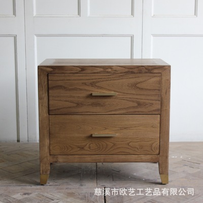 現代簡約 複古床頭櫃 廠家直銷