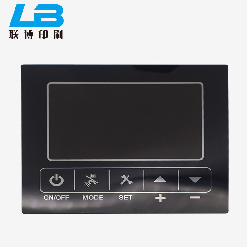 专业定制加工取暖器控制面板 数码产品薄膜面板印刷薄膜面板标贴