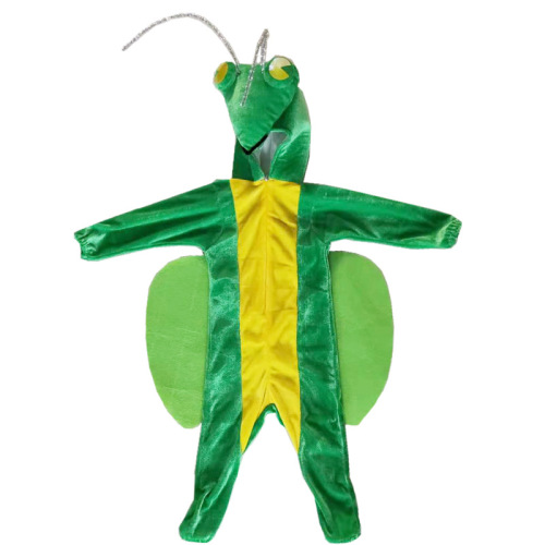 Universal dance drama insect cartoon performance costume for boys and girls, adult student parent-child broadsword mantis performance costume