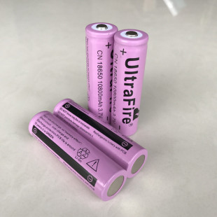 ebay熱賣外貿爆款18650鋰電池3.7V10800毫安手電筒玩具燈具專用