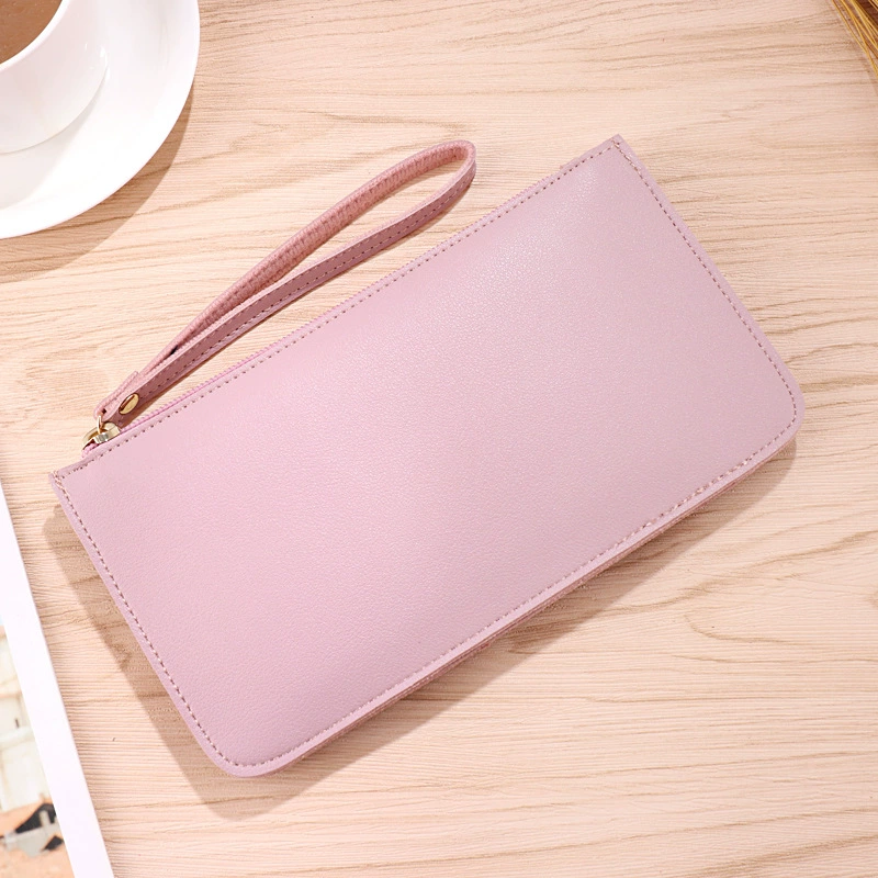 Long capacious wallet, mobile phone, small bag, Korean style, Birthday gift