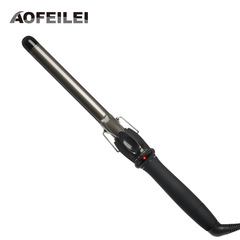 跨境新款乾濕兩用防滑護髮捲髮棒隔熱陶瓷釉智能美發器一件代發