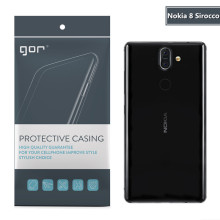 GOR 适用于诺基亚Nokia 8 Sirocco保护壳 手机保护套 透明TPU软壳