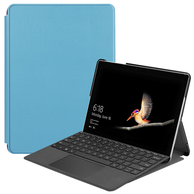 Applicable to Microsoft pro4 protective case Surface5/6 painted pen slot front support Pro7 ultra-thin bracket back case