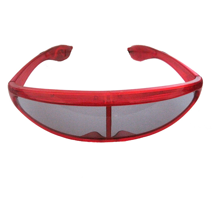 发光舞会眼鏡 新款led太空搞怪整蛊眼镜  新年派对夜店LED眼镜|ru