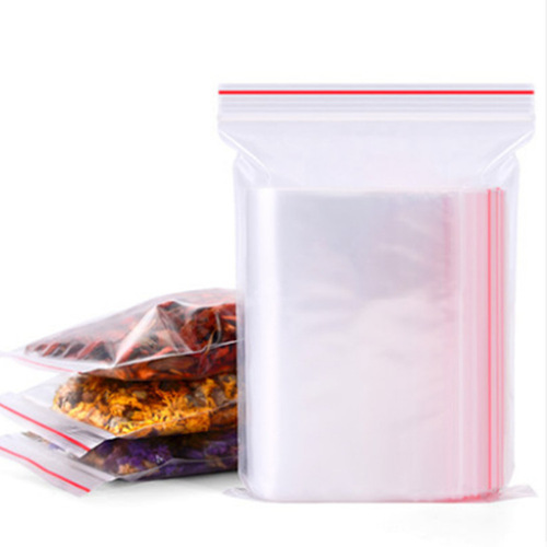 Transparent PE ziplock bags, large, medium and small thickened sealed plastic bags, clothing packaging bags, zipper bags, custom printing available