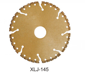 真空钎焊金刚石锯片，切铁，抢险片