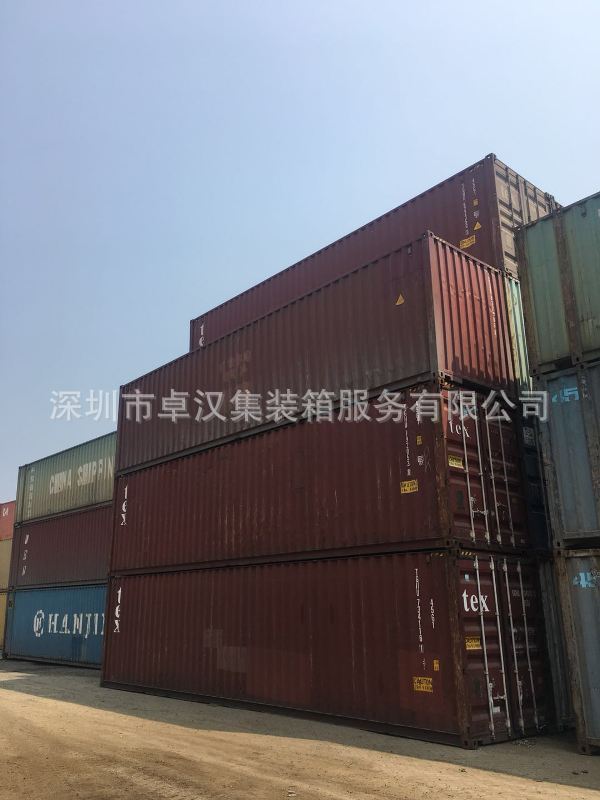 深圳出售二手海运集装箱 20GP 40GP 40HQ