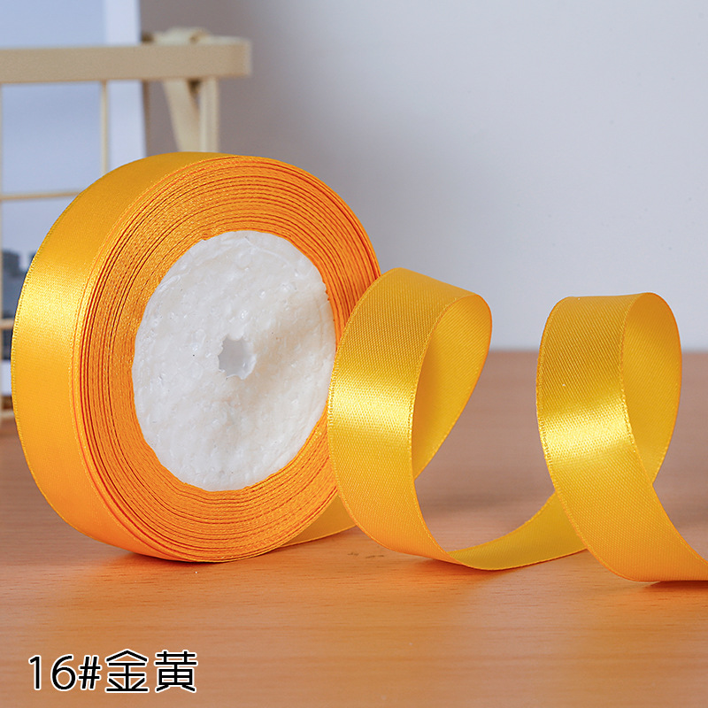 Fábrica al por mayor 2cm cinta hecha a mano cinta de poliéster caja de regalo cinta floral cinta para hornear cinta decorativa