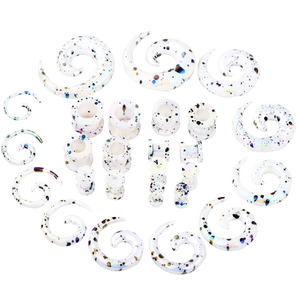Labret piercing jewelry detail image