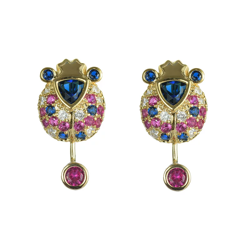 Серьги 欧蒂娜, серебряные иглы, модный цирконий, серебро 925 пробы, корейский стиль, оптовая продажа