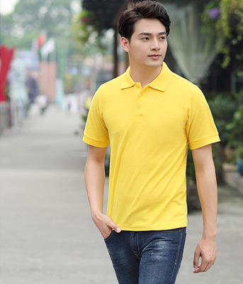 翻領廣告衫定做 企業文化衫夏季工作服印制 T恤短袖來圖個性diy