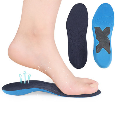 运动鞋垫男女足弓减震透气网布鞋垫跑步篮球鞋垫矫正鞋垫春